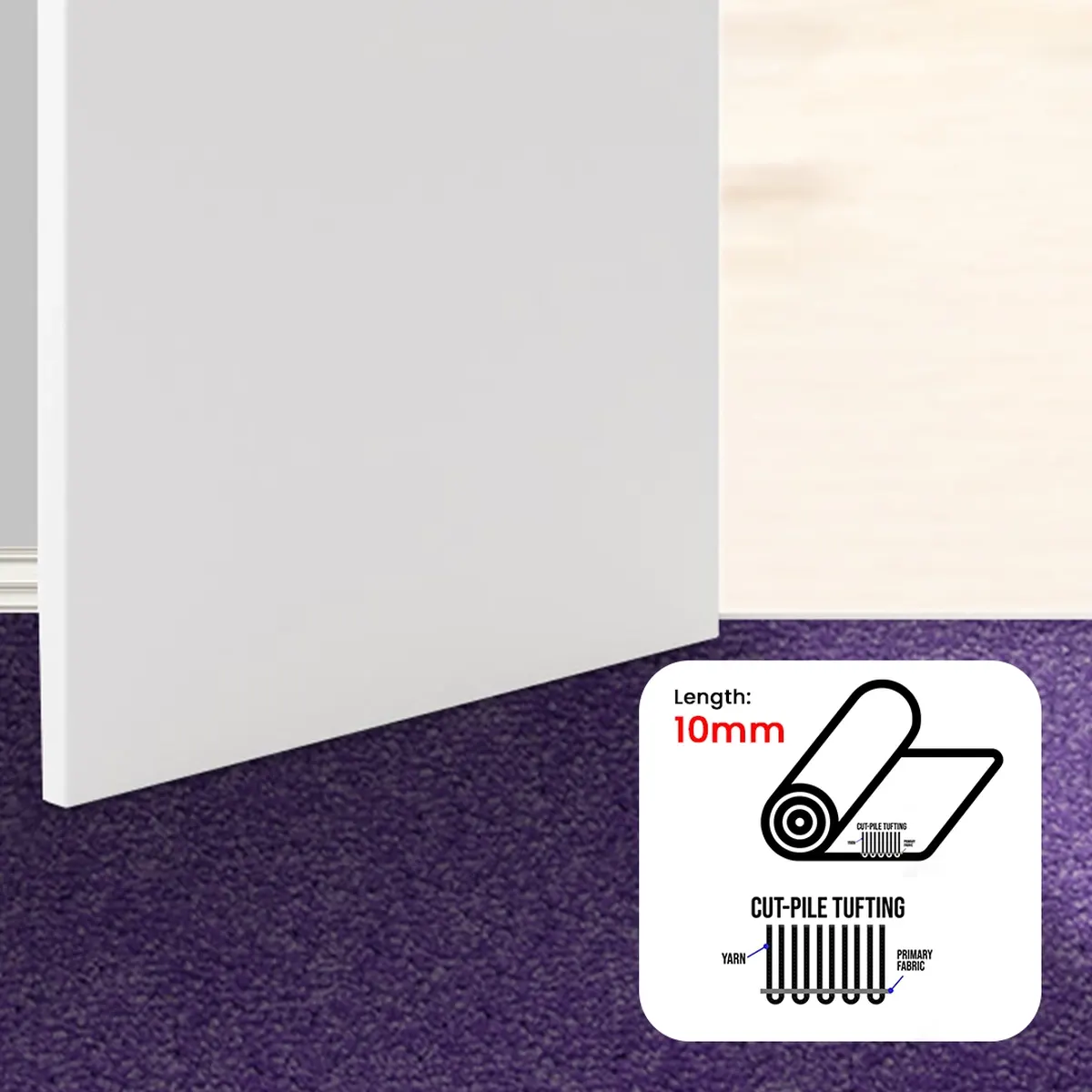 موکت کات بی بنفش پالاز کد 3111 — تصویر 3